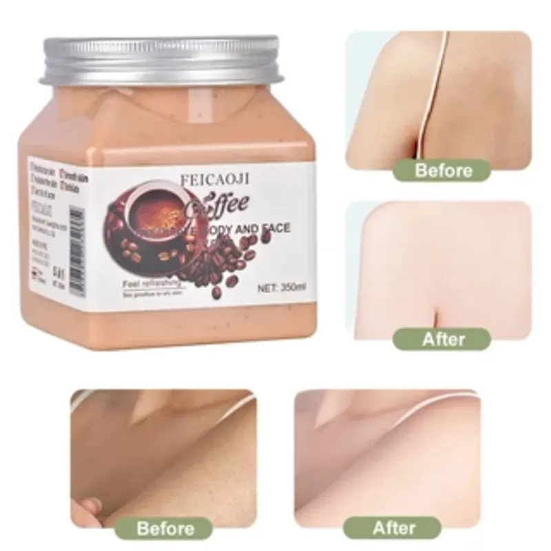 Crema exfoliante de café 