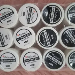 Painting gel blanco y negro