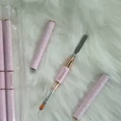 Pincel con espátula para polygel 