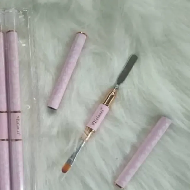 Pincel con espátula para polygel 