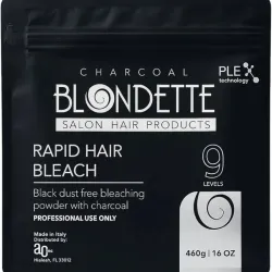 Polvo de decoloración con carbón activado 