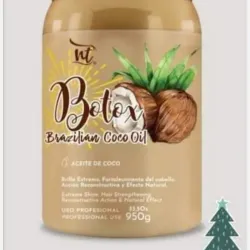 Pote de botox de coco