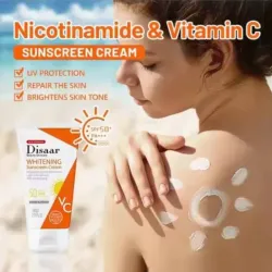 Protector solar con niacinamina y VC