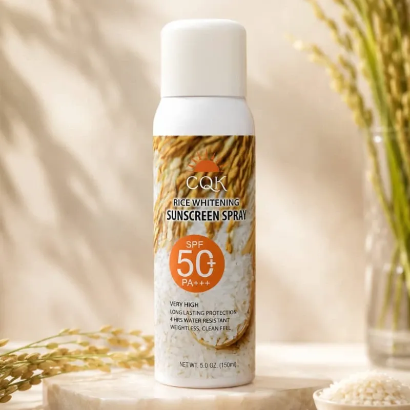 Protector solar en espray