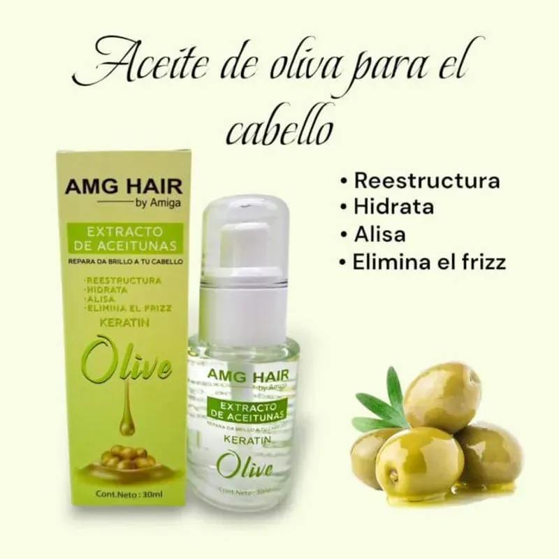 Reparador de puntas aceite de oliva