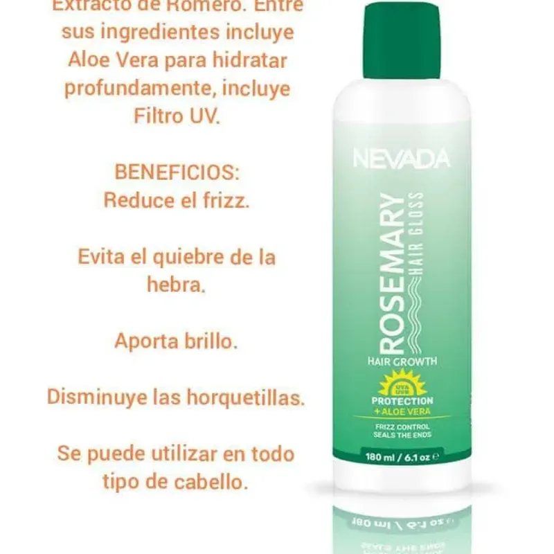Reparador de puntas con aceite de extracto d Romero