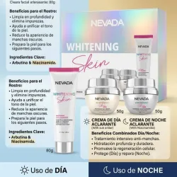 Set facial blanqueador