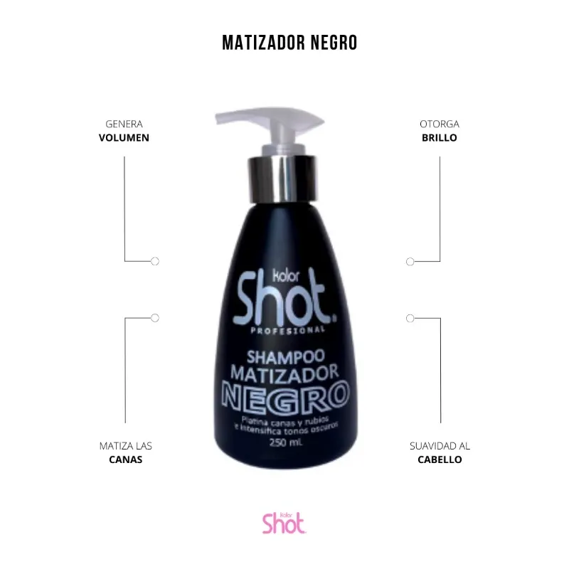 Shampoo Matizador negro