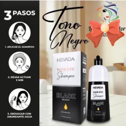 Shampoo tinte negro