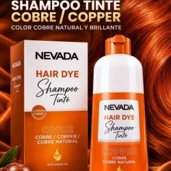 Shampu tinte cobre