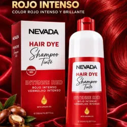 Shampu tinte rojo