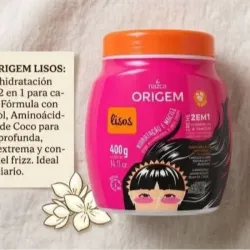 Tratamiento hidratante y crema d peinar