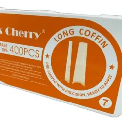 Uñas Coffin color natural