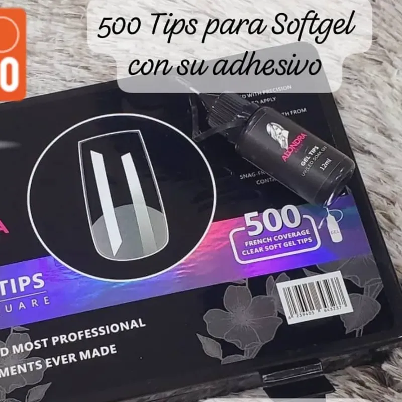 Uñas full cover cuadradas medio