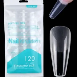 Uñas sof gel 120 piezas