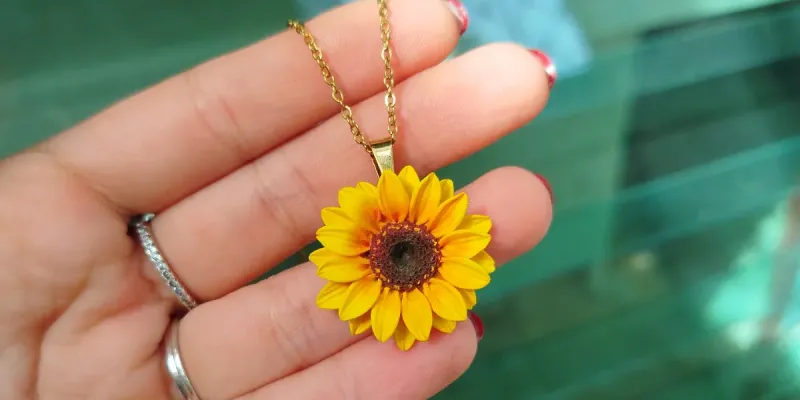 ✨Cadena de Girasol Sunshine✨
