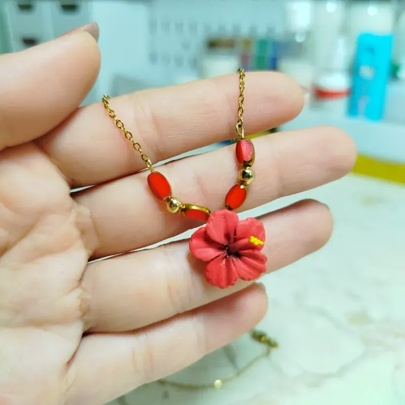 ✨Cadena de Marpacíficos con granitos de Murano✨