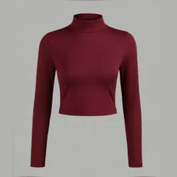 Enguatada de mujer rojo vino