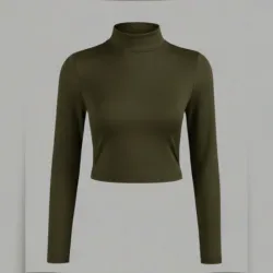 Enguatada de mujer verde olivo