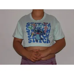Pulover Stich 1 Verde menta