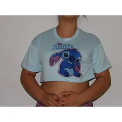 Pulover Stich 3 Celeste