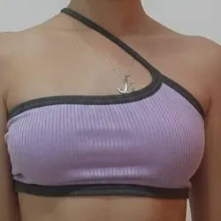 TOP IVO LILA/GRIS