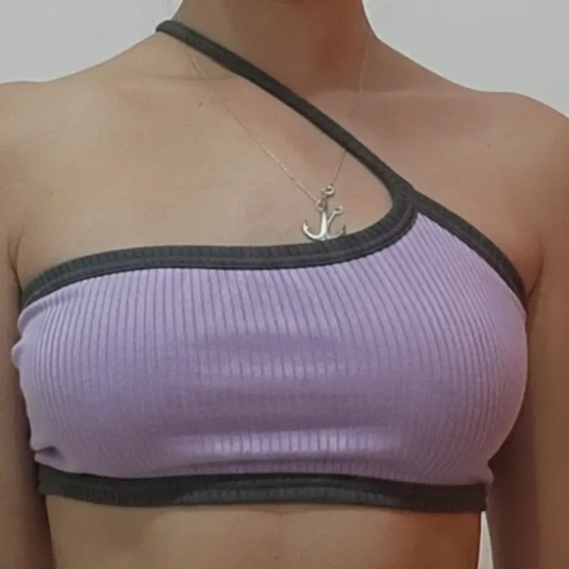 TOP IVO LILA/GRIS
