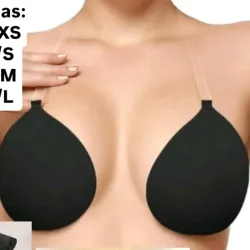AJUSTADOR PEGABLE NEGRO CON TIRANTES