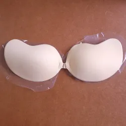 AJUSTADOR STRAPLESS DE SILICONA BEIGE