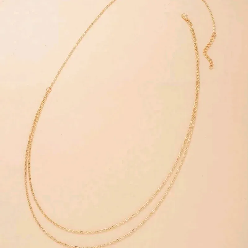 CADENA CINTURA DOBLE DORADA