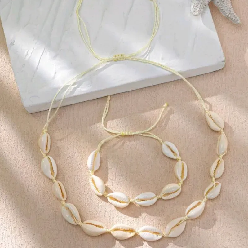 COLLAR/PULSO CARACOLES