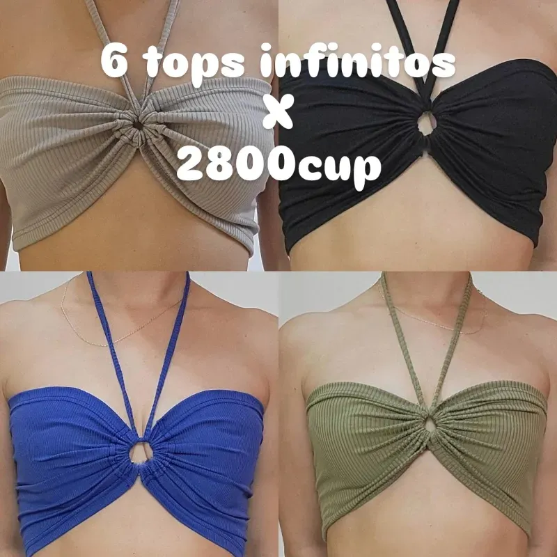 COMBO 03 (6 TOPS INFINITOS X 2600cup) 
