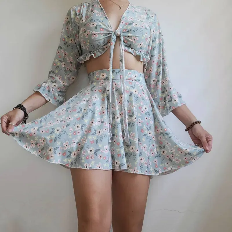 CONJUNTO CELESTE (ENCARGO) 
