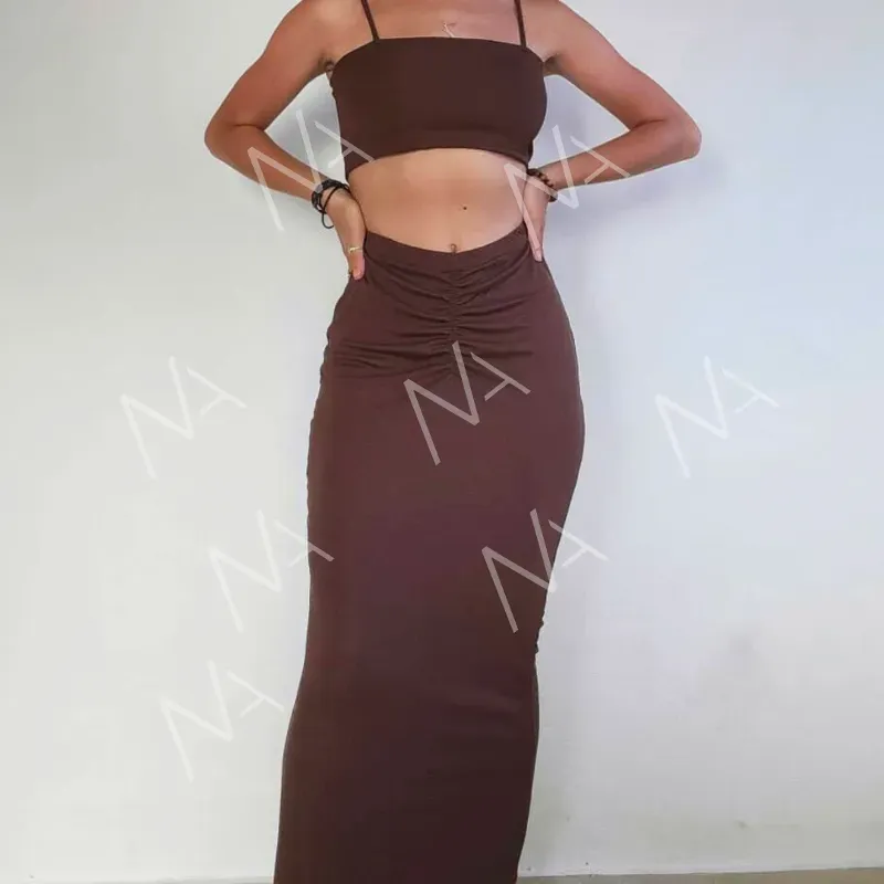 CONJUNTO FALDA JULIET/TOP SENCILLO