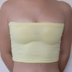 CROP TOP AMARILLO