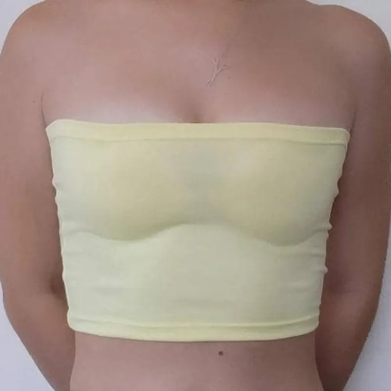 CROP TOP AMARILLO