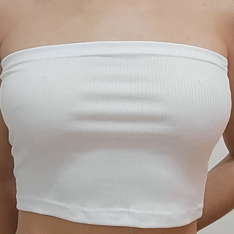 CROP TOP BLANCO