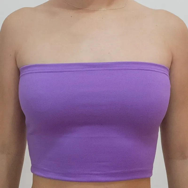 CROP TOP MORADO 