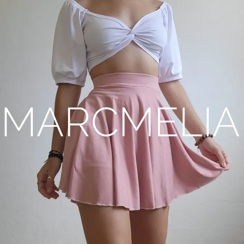 FALDA CIRCULAR CON SHORT/TOP ESMERALDA