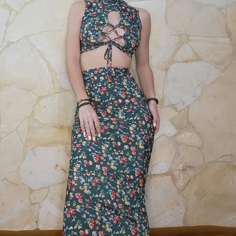 FALDA L. /TOP VIUDA 03