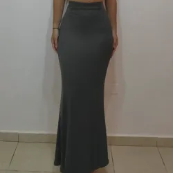 FALDA SIRENA GRIS