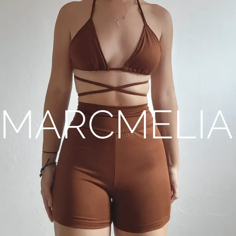 LICRA CARMELITA/TOP BIKINI CARMELITA