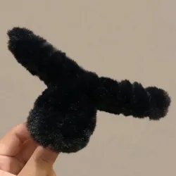 PELLIZCO FELPUDO NEGRO