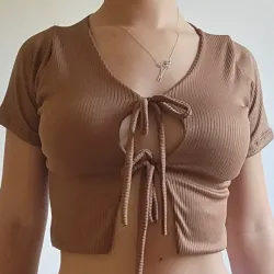PULOVITO C/ LAZOS BEIGE