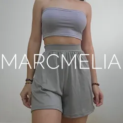 SHORT GRIS /CROP TOP GRIS