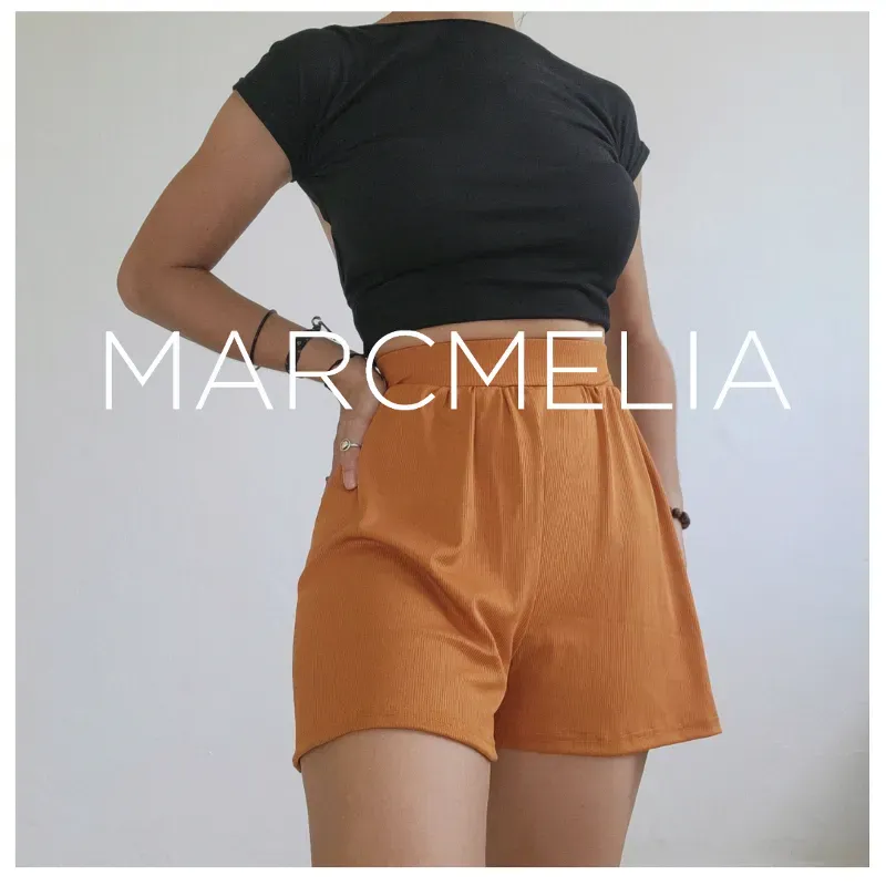 SHORT NARANJA/TOP MOON