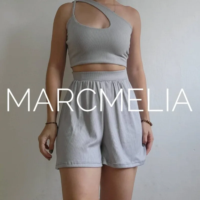SHORT / TOP LOLA GRIS
