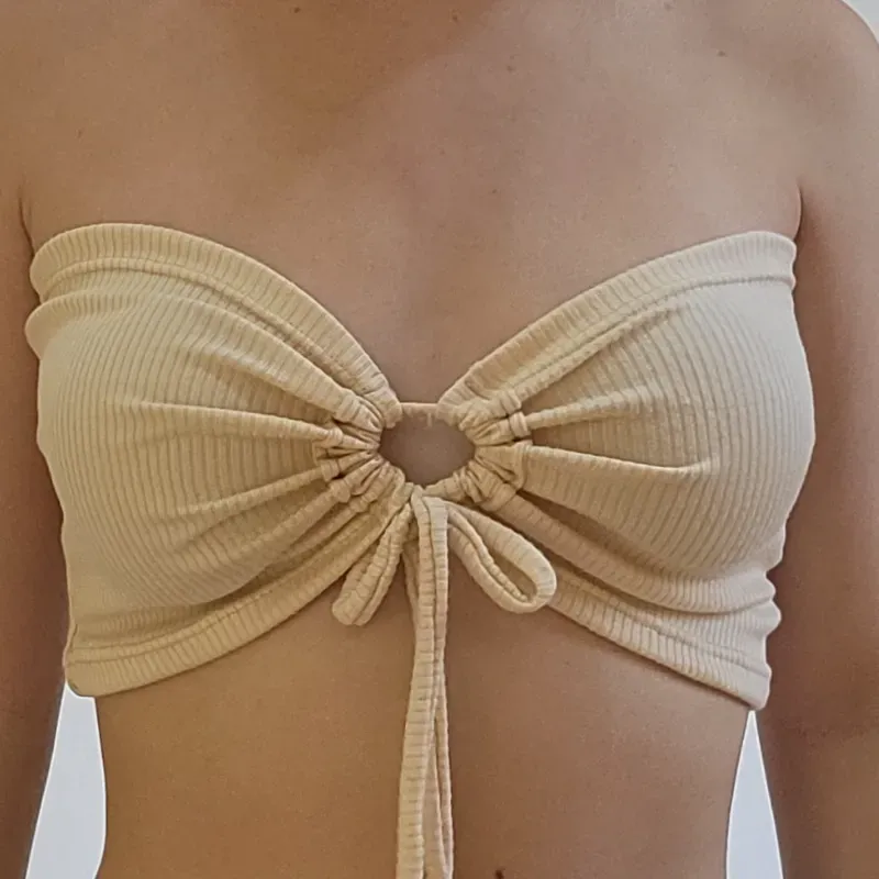 TOP INFINITO BEIGE