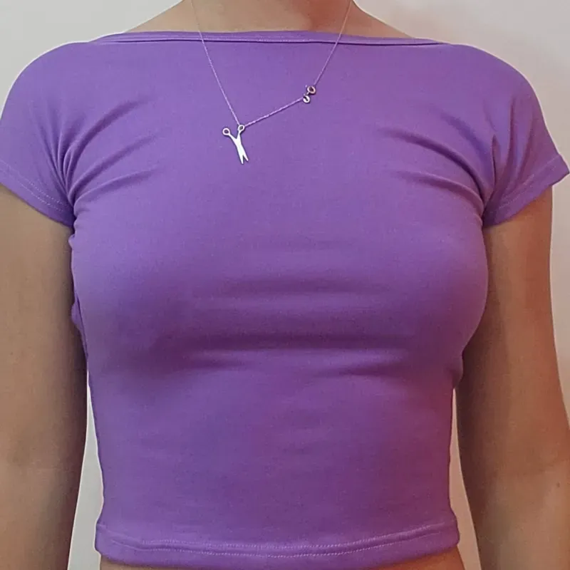 TOP MOON MORADO