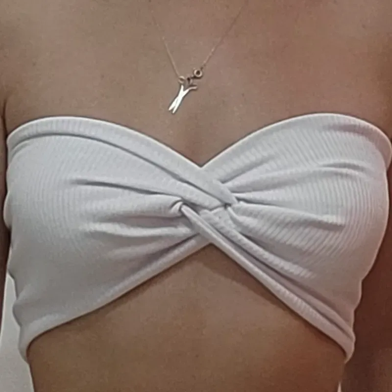 TOP TRENZADO BLANCO